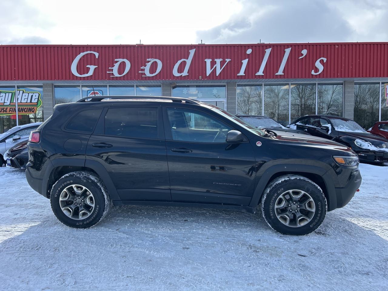 2019 Jeep Cherokee TRAILHAWK, 4X4, SUNROOF, REMOTE START, LEATHER! - Photo #7