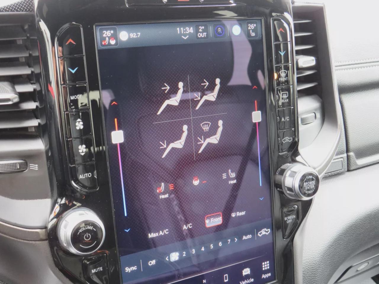 2022 RAM 1500 Rebel (**SAFETY/CERTIFIED!!**4WD**RUNNING BOARDS**TRAILER HITCH**TONNEAU COVER**REMOTE START**BRAKE CONTROLLER**FRONT TOW HOOKS**NAVIGATION**FOG LIGHTS**WIRELESS PHONE CHARGING**HEATED FRONT AND REAR SEATS**REVERSE CAMERA**LEATHER**SUNROOF**PUSH BUTTON ST Photo