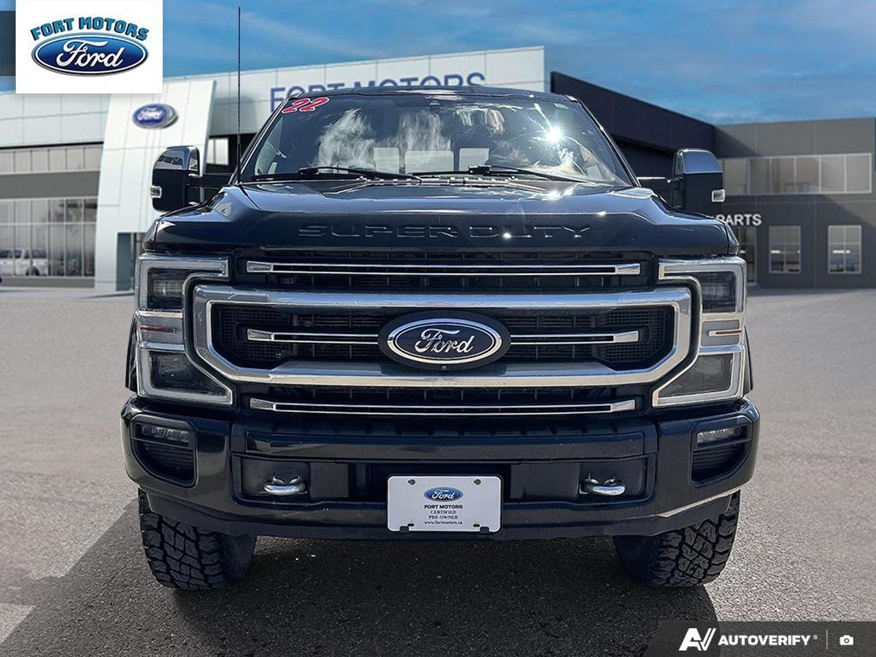 2022 Ford SUPER DUTY F-350 SRW Platinum Photo2