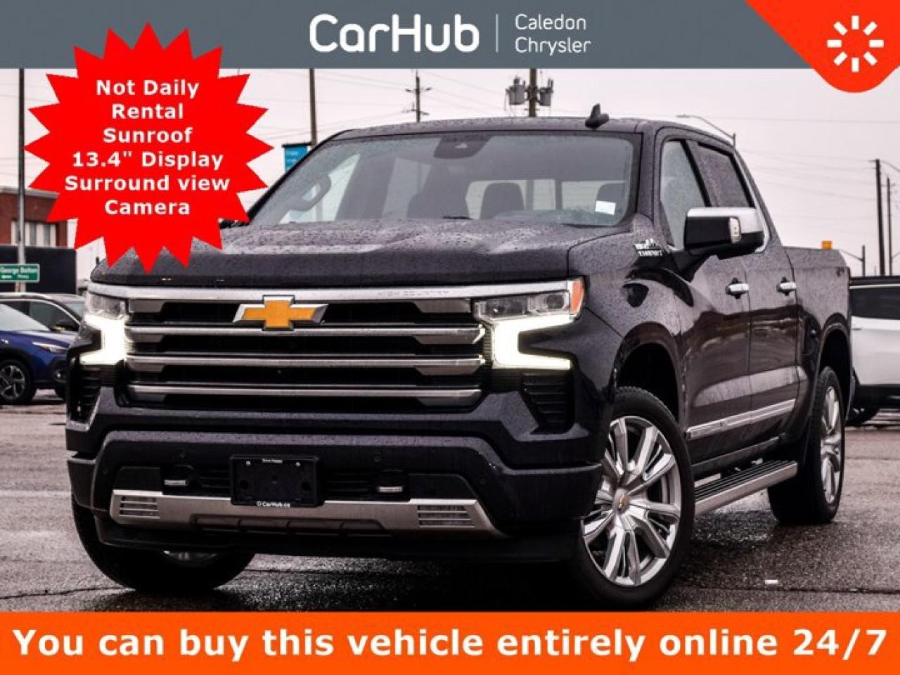 2023 Chevrolet Silverado 1500 High Country 4WD Crew Cab 147" 5.3L Leather Sunroof Photo0