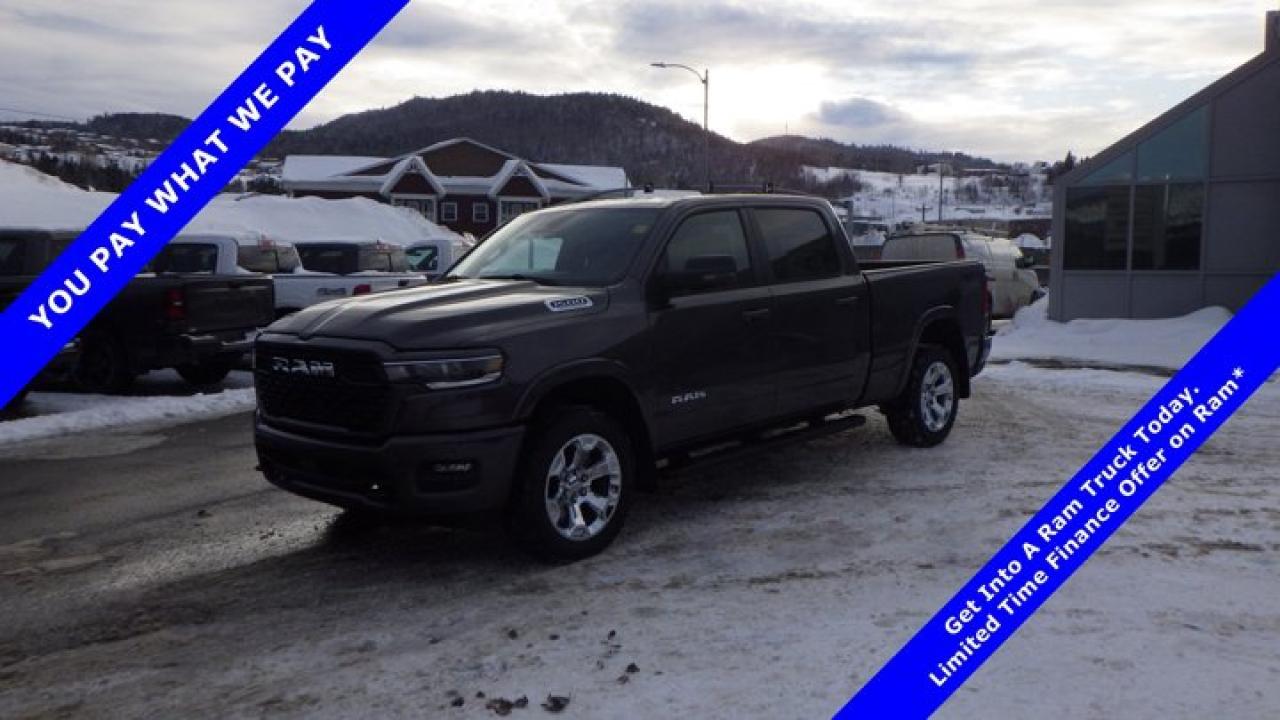 Big Horn 4x4 Crew Cab 64 Box, 8-Speed Automatic w/OD, Twin Turbo Regular Unleaded I-6 3.0 L/183