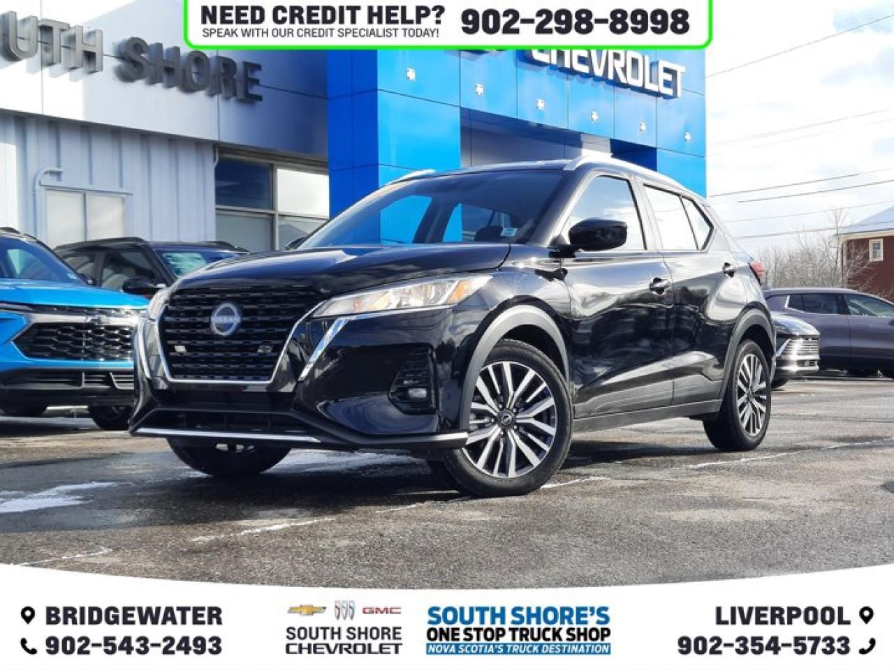 Recent Arrival! Black 2024 Nissan Kicks SV For Sale, Bridgewater FWD CVT with Xtronic 1.6L 4-Cylinder DOHC 16V Clean Car Fax, 6 Speakers, ABS brakes, Air Conditioning, Alloy wheels, Auto High-beam Headlights, Automatic temperature control, Blind Spot Warning, Brake assist, Compass, Driver door bin, Driver vanity mirror, Electronic Stability Control, Front anti-roll bar, Front reading lights, Fully automatic headlights, Heated door mirrors, Heated Front Bucket Seats, Heated front seats, Illuminated entry, Knee airbag, Low tire pressure warning, Outside temperature display, Power door mirrors, Power steering, Power windows, Radio data system, Rear Parking Sensors, Rear window defroster, Remote keyless entry, Speed control, Sport steering wheel, Tachometer, Telescoping steering wheel, Tilt steering wheel, Traction control, Trip computer, Variably intermittent wipers.