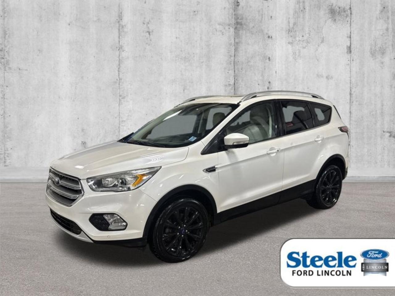 Recent Arrival!White Platinum Clearcoat Metallic2017 Ford Escape Titanium4WD 6-Speed Automatic EcoBoost 2.0L I4 GTDi DOHC Turbocharged VCTVALUE MARKET PRICING!!, 4WD.ALL CREDIT APPLICATIONS ACCEPTED! ESTABLISH OR REBUILD YOUR CREDIT HERE. APPLY AT https://steeleadvantagefinancing.com/6198 We know that you have high expectations in your car search in Halifax. So if youre in the market for a pre-owned vehicle that undergoes our exclusive inspection protocol, stop by Steele Ford Lincoln. Were confident we have the right vehicle for you. Here at Steele Ford Lincoln, we enjoy the challenge of meeting and exceeding customer expectations in all things automotive.