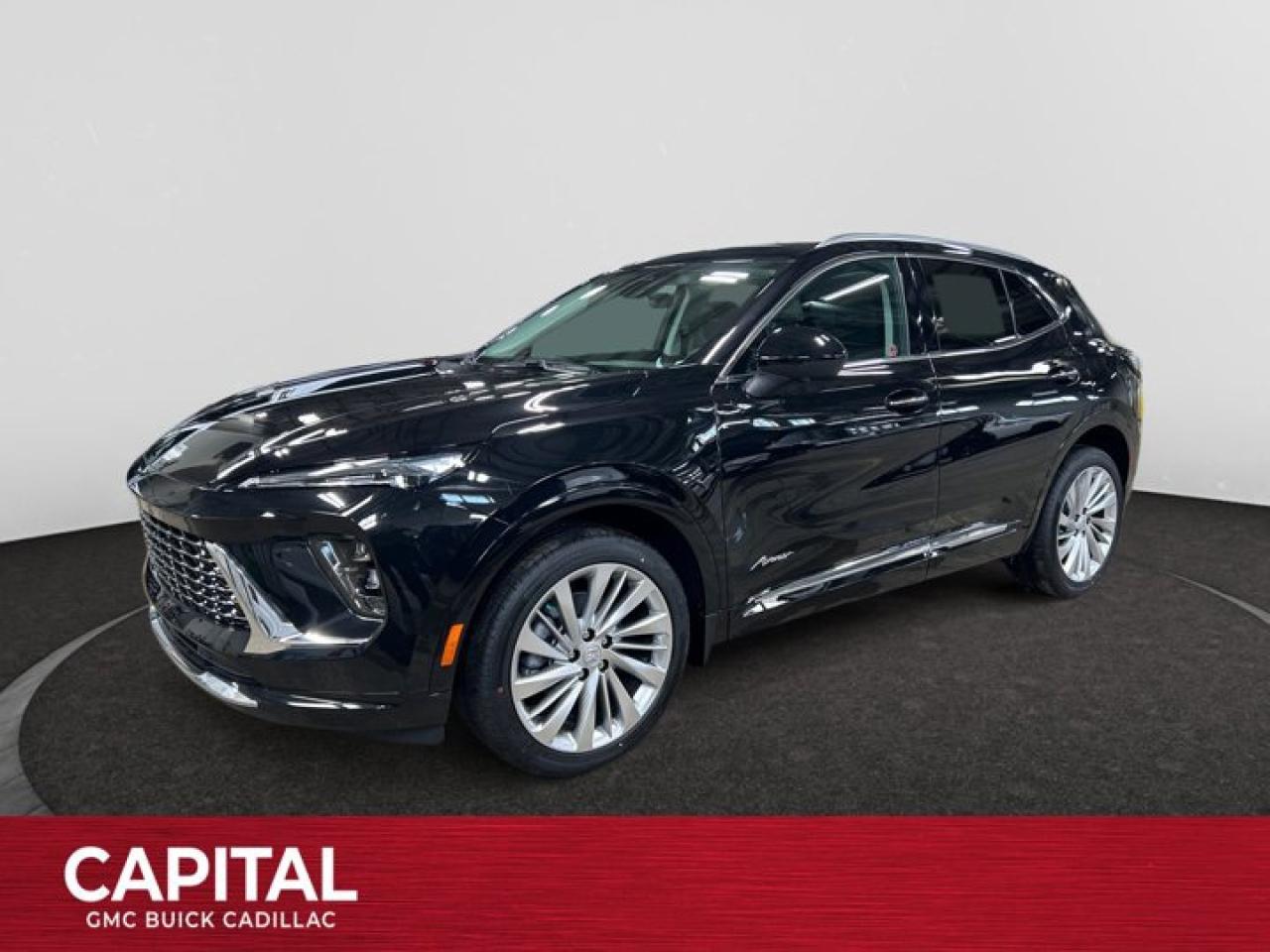 This 2026 Buick Envision in Ebony Twilight Metallic is equipped with AWD and Turbocharged Gas I4 2.0L/- TBD  engine.The Buick Envision is a joy to drive and a joy to share. Its sculpted, assertive design combines dynamic lines with head-turning features to elevate expectations of what a luxury SUV can be. Simply kick your foot under the rear bumper or press a button on your key fob to open the standard hands-free power liftgate. From sculpted headlamps, signature waterfall grille to its sculpted, high-tech LED-accented taillamps and crafted chrome details all add to the signature styling of this SUV. Envisions beautifully modern interior is bound to get a few conversations started, with its spacious, welcoming design, thoughtful craftsmanship and premium amenities. The Envision offers two efficient engines: the standard 2.5L DOHC SIDI, or available 2.0L turbo. It also features available all-wheel drive, stability control and adaptive cruise control, allowing you to drive with confidence. Starting with the driver information center, youre able to stay connected to whats going on inside and outside. Envision also comes with an available built-in Wi-Fi hotspot and infotainment system, the myBuick app, Apple CarPlay and Android Auto, staying connected on the go has never been easier or more convenient. Youll also find a comprehensive suite of safety features such as rear cross traffic alert, an intelligent air bag system, safety alert seat, surround vision, lane keep assist and OnStar, all working to help keep you confident on the road.Check out this vehicles pictures, features, options and specs, and let us know if you have any questions. Helping find the perfect vehicle FOR YOU is our only priority.P.S...Sometimes texting is easier. Text (or call) 306-801-9090 for fast answers at your fingertips!Dealer License #914248Disclaimer: All prices are plus taxes & fees. See dealer for Details. Dealer Permit # 914248 See dealer for Details.