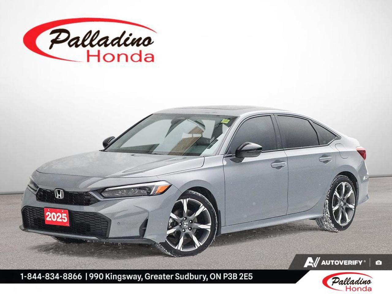 Used 2025 Honda Civic Hybrid SPORT for sale in Greater Sudbury, ON