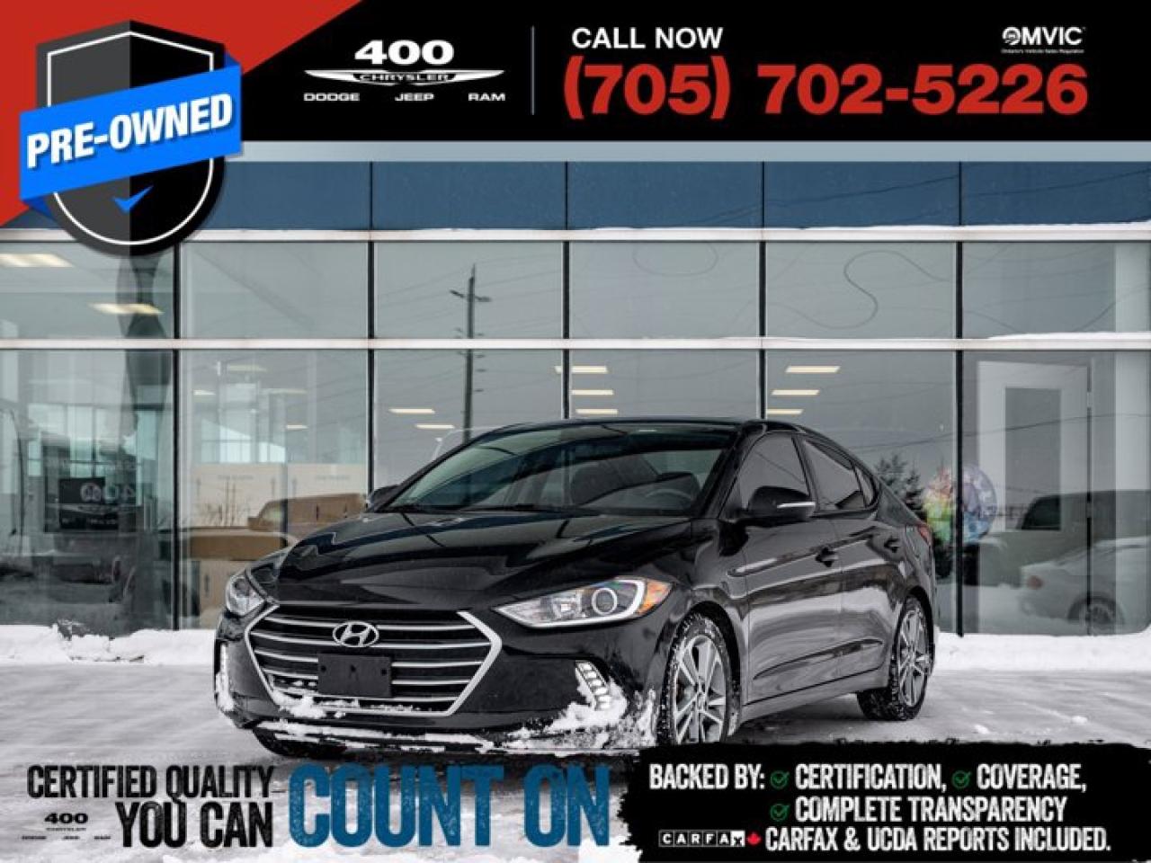 Used 2017 Hyundai Elantra GLS for sale in Innisfil, ON
