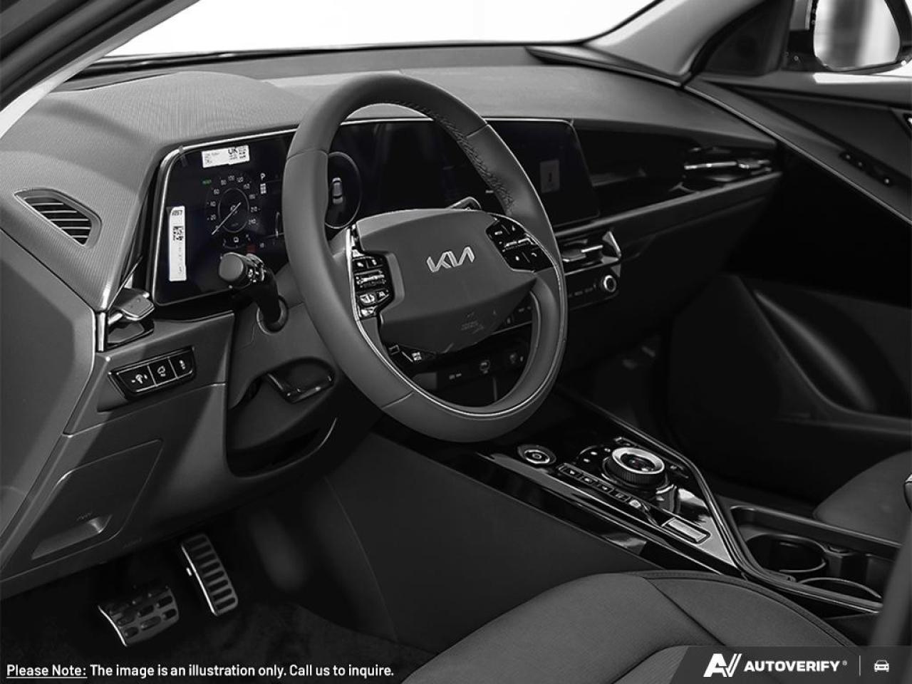 2026 Kia NIRO EV Wave FWD Snow White Pearl/Grey Photo