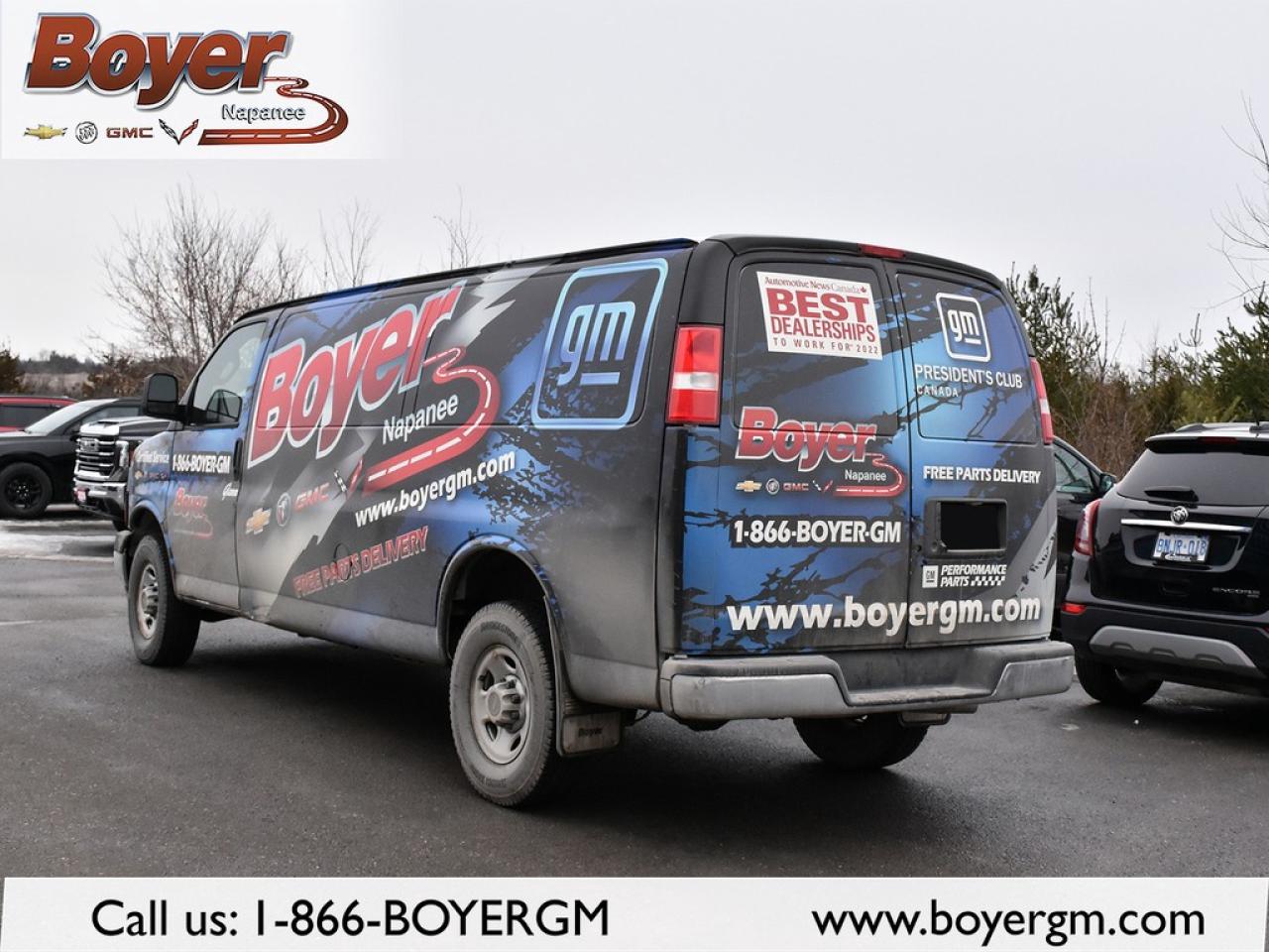 2022 GMC Savana Cargo Van 2500 Extended Wheelbase Rear-Wheel Drive Photo