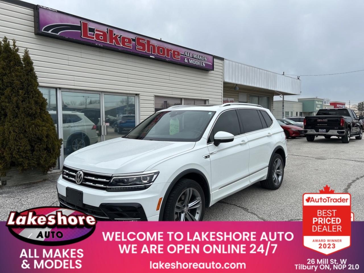 Used 2021 Volkswagen Tiguan Highline for sale in Tilbury, ON