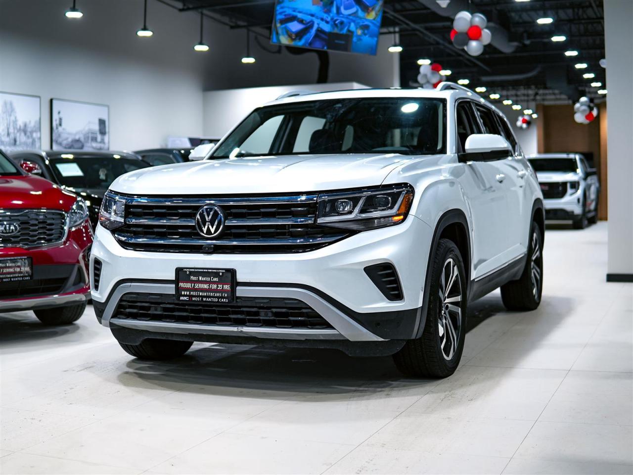 2021 Volkswagen Atlas EXECLINE AWD | NO ACCIDENTS | ESPRESSO LEATHER Photo3
