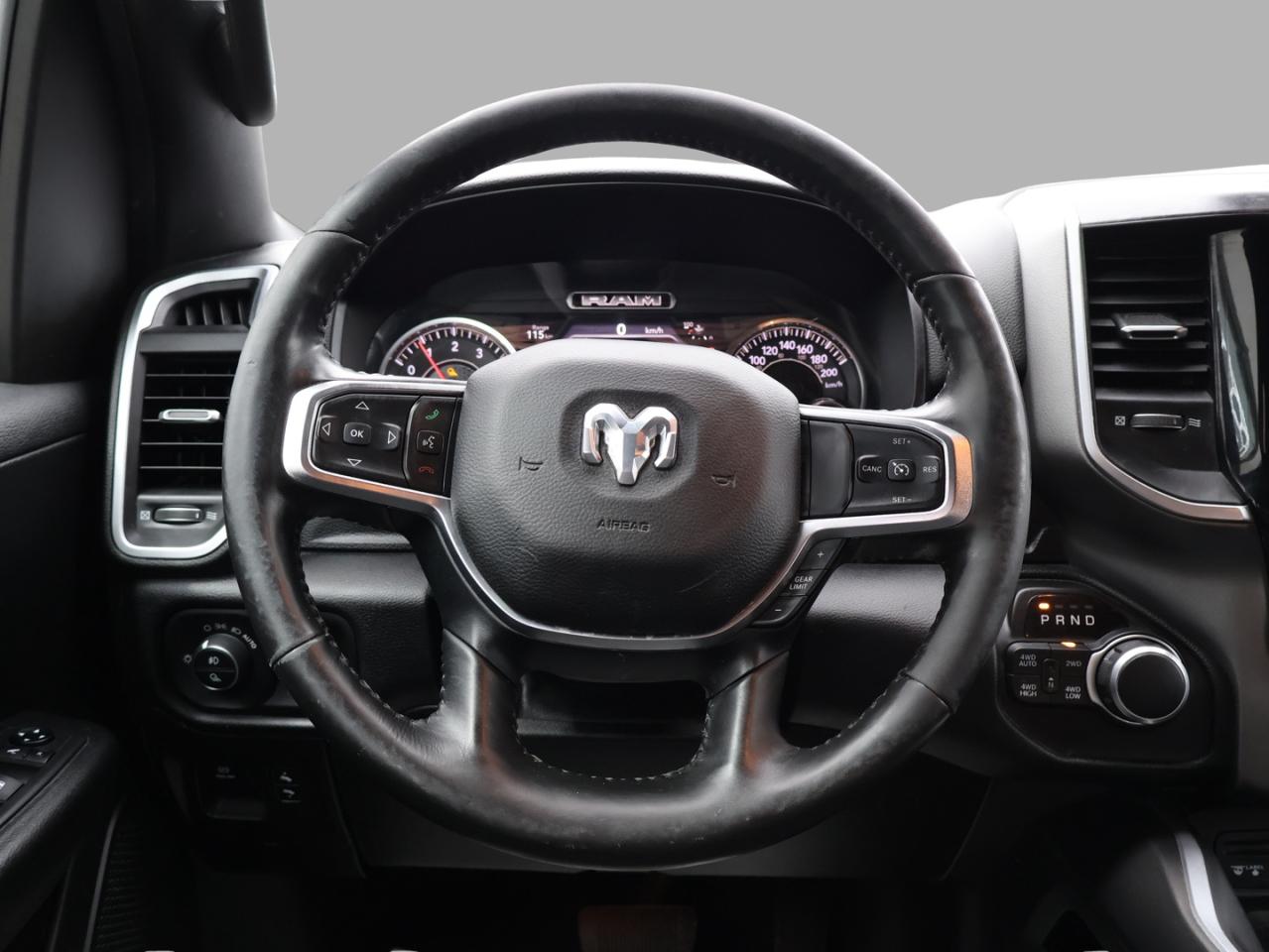 2019 RAM 1500 BIG HORN HEMI 4WD CERTIFIED *ACCIDENT FREE*DODGE MAINTAIN* CAMERA NAV BLUETOOTH HEATED SEATS CRUISE ALLOYS Photo