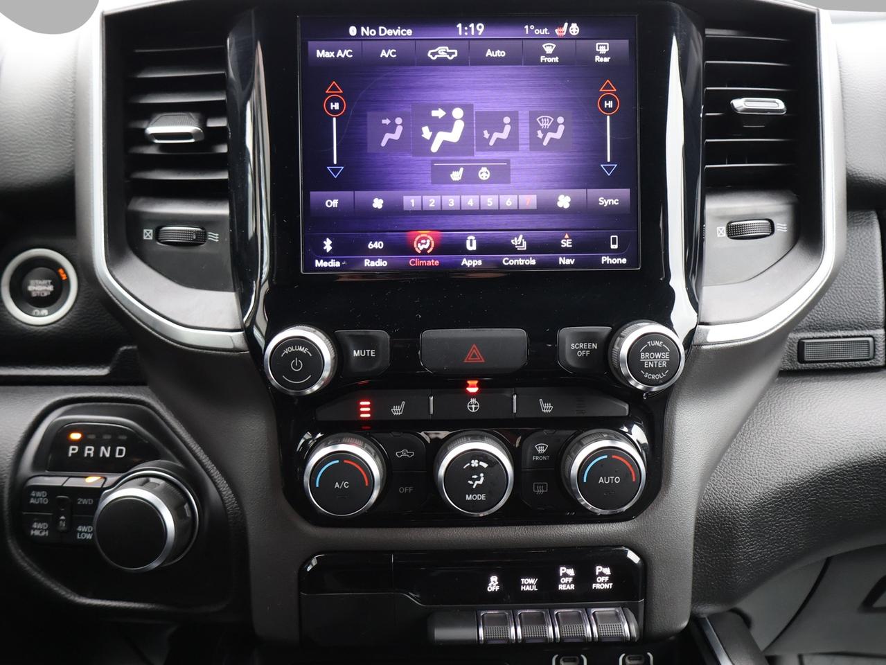 2019 RAM 1500 BIG HORN HEMI 4WD CERTIFIED *ACCIDENT FREE*DODGE MAINTAIN* CAMERA NAV BLUETOOTH HEATED SEATS CRUISE ALLOYS Photo