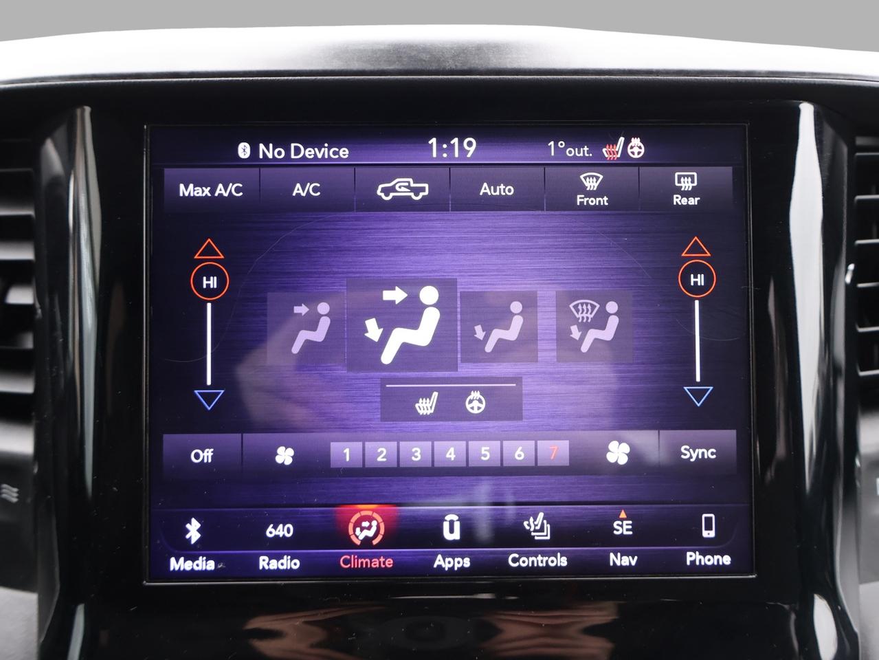 2019 RAM 1500 BIG HORN HEMI 4WD CERTIFIED *ACCIDENT FREE*DODGE MAINTAIN* CAMERA NAV BLUETOOTH HEATED SEATS CRUISE ALLOYS Photo