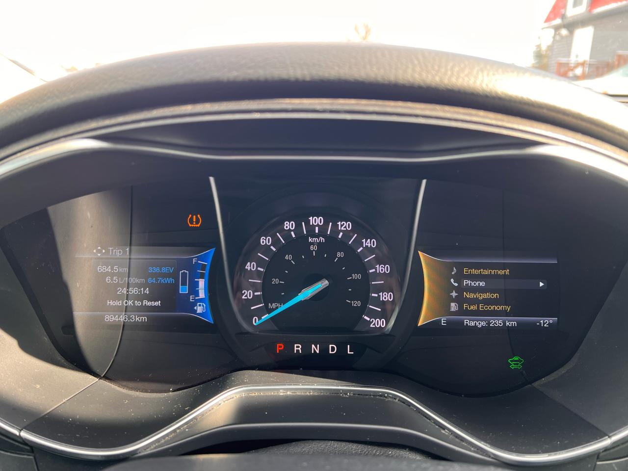 2017 Ford Fusion Energi Titanium AWD 89km Photo