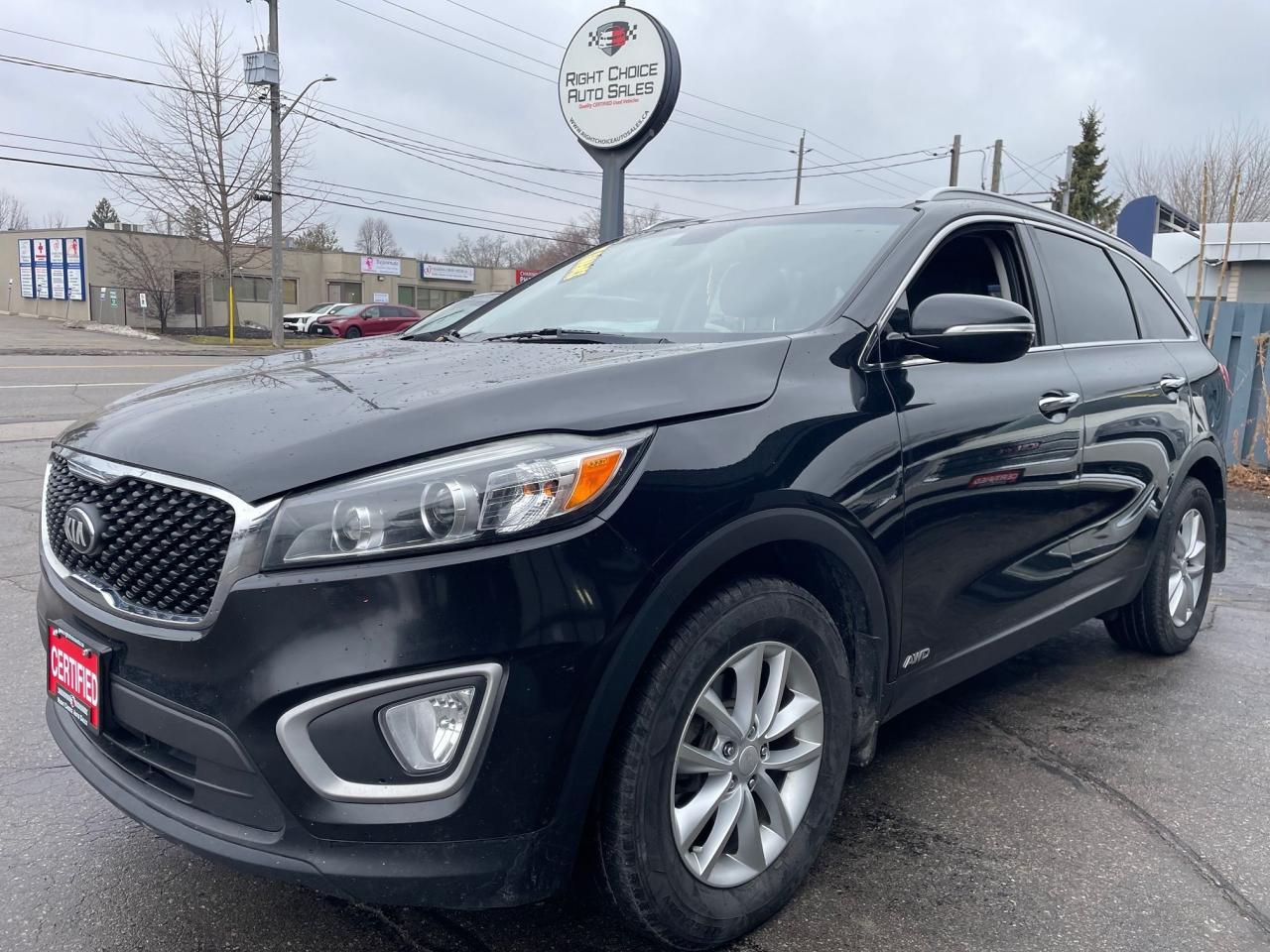 <p>CERTIFIED WITH 2 YEAR WARRANTY INCLUDED!!!</p><p><span style=color: #e2e5e9; font-family: Segoe UI Historic, Segoe UI, Helvetica, Arial, sans-serif; font-size: 15px; white-space-collapse: preserve; background-color: #252728;>Financing available for everyone with - Bad Credit - No Credit - Study Permit - Work Permit- Bankruptcy - Repos - First-time buyers - Consumer Proposal - Uber Drivers - ODSP ✅✅✅✅✅ ✅We Approve Everyone with all types of credit</span></p><p>WE FINANCE EVERYONE REGARDLESS OF CREDIT !!!</p><p>VOTED BRANTFORDS BEST USED CAR DEALER 2024 AND 2025 !!!!</p><p><span style=color: #3a3a3a; font-family: Roboto, sans-serif; font-size: 12px; background-color: #eeeeee;>Taxes, license are not included in listing price.</span></p><p>Looking for a versatile and reliable SUV that can handle anything a Canadian winter throws your way? Then check out this sleek, black 2016 Kia Sorento 2.0L Turbo LX+ currently available at Right Choice Auto. This stylish SUV is ready for your next adventure, boasting a comfortable black interior, all-wheel drive, and a fuel-efficient 4-cylinder engine that delivers a powerful performance. This Sorento has been well-maintained and has 185,000 km on the odometer, making it a solid choice for families, commuters, and anyone seeking a capable vehicle.</p><p>This Kia Sorento is equipped with an automatic transmission and offers ample space for passengers and cargo. Its SUV/Crossover body style provides a commanding view of the road, and with its reliable performance, this Sorento is built to last. Come down to Right Choice Auto and see how this Kia Sorento can elevate your daily drives.</p><p>Here are some of the features that make this 2016 Kia Sorento a standout:</p><ul><li><strong>Turbocharged Engine:</strong> Experience the thrill of responsive acceleration and enhanced power from the fuel-efficient 2.0L turbo engine.</li><li><strong>All-Wheel Drive:</strong> Confidently tackle any road conditions, from snowy highways to gravel backroads.</li><li><strong>Spacious Interior:</strong> Enjoy a comfortable and roomy cabin, perfect for family trips or hauling gear.</li><li><strong>Stylish Design:</strong> Make a statement with its modern and eye-catching exterior, finished in a timeless black.</li><li><strong>Automatic Transmission:</strong> Enjoy a smooth and effortless driving experience.</li></ul><p><strong><em>Powered by AutoIntelligence&trade;</em></strong> Vehicle information has been generated using artificial intelligence and is provided for informational purposes only. While efforts are made to ensure accuracy, please confirm all details directly with the dealer.</p>