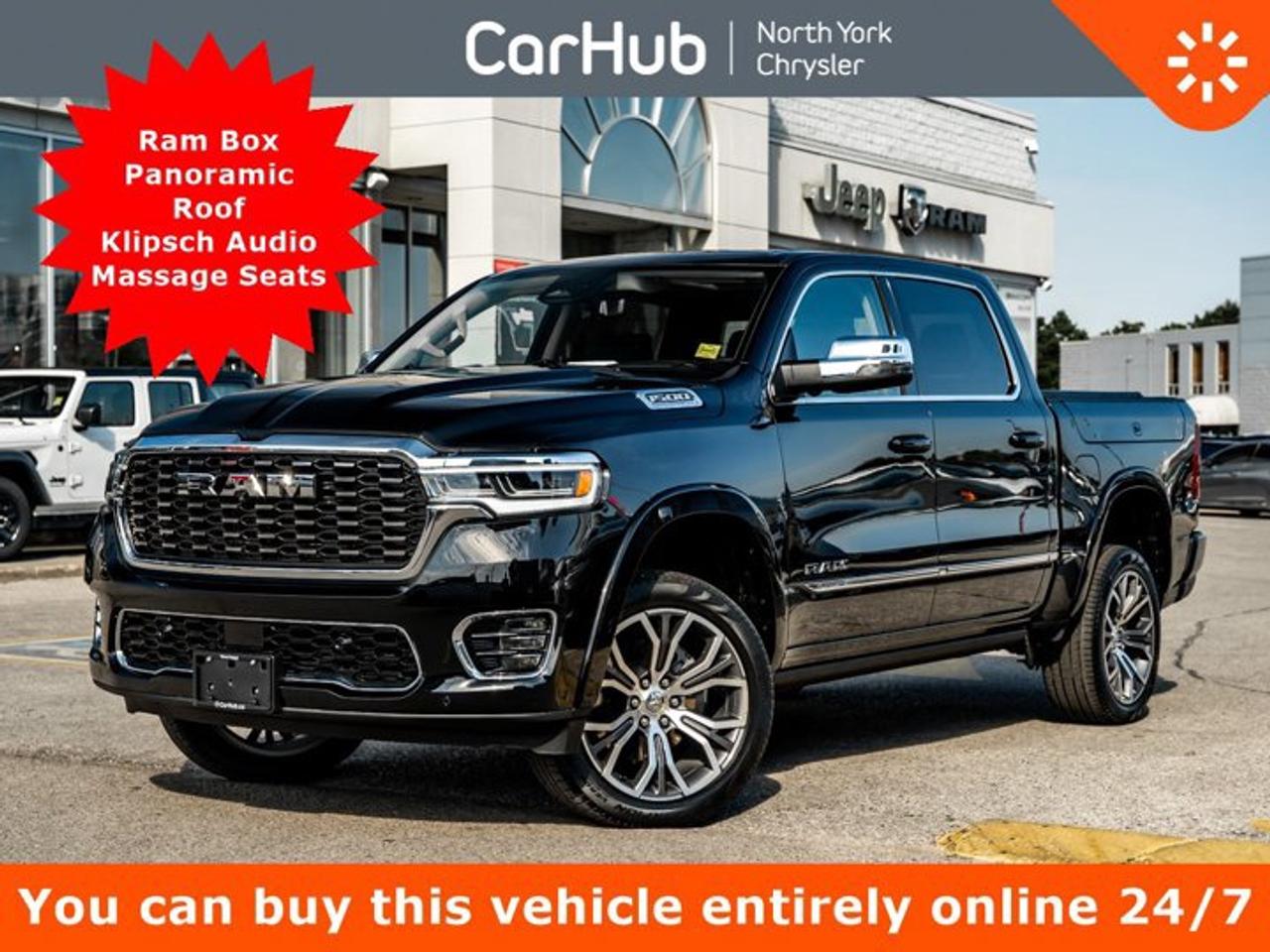 2026 RAM 1500 Tungsten 5'7" Ram Box Panoroof Klipsch Audio Massage Seats Photo0