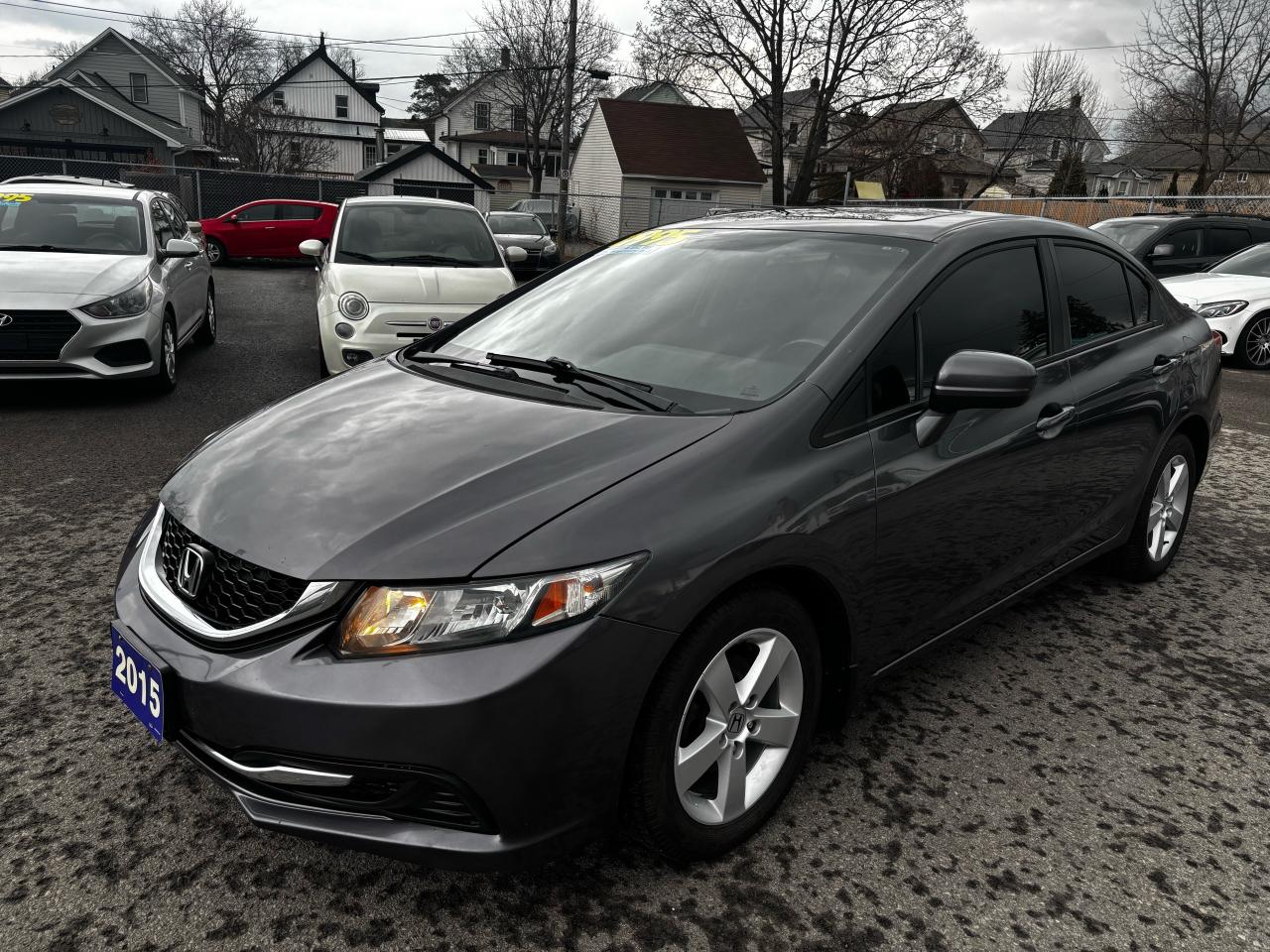 2015 Honda Civic EX, Sunroof, Right Lane Camera, Alloy Wheels Photo2