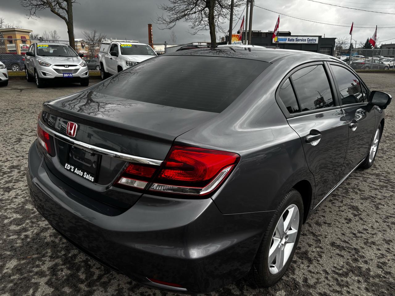 2015 Honda Civic EX, Sunroof, Right Lane Camera, Alloy Wheels Photo