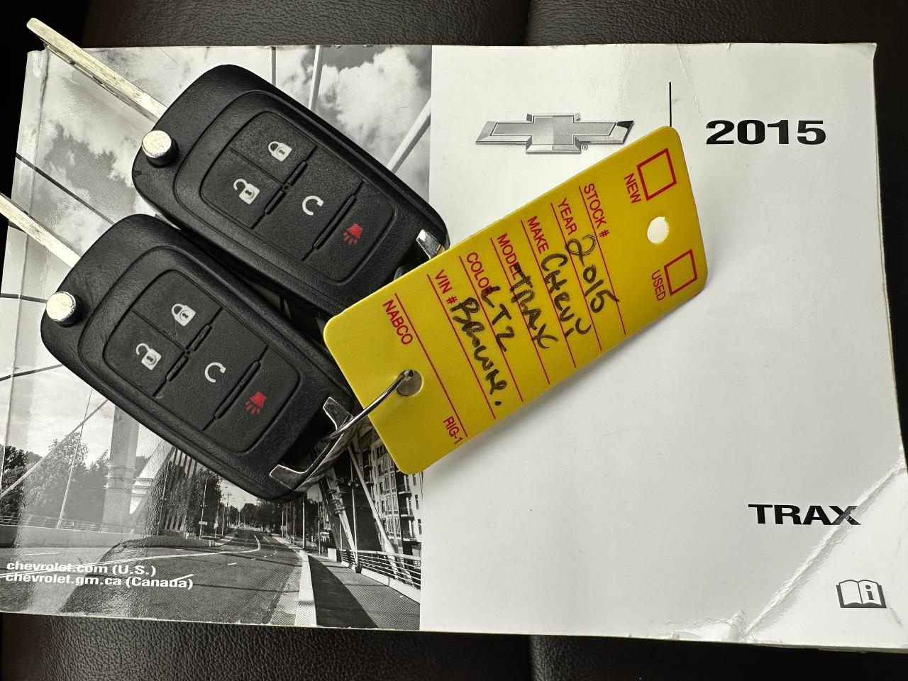 2015 Chevrolet Trax LTZ AWD Heated Leather Sunroof FM/XM BOSE RearCam Photo