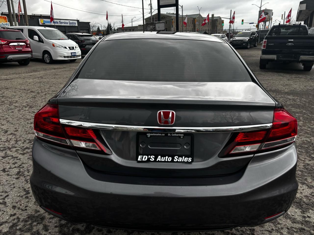 2015 Honda Civic EX, Sunroof, Right Lane Camera, Alloy Wheels