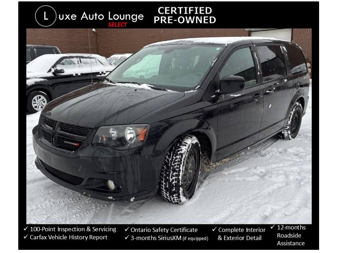 2019 Dodge Grand Caravan GT - LEATHER, POWER DOORS, NAV, HEATED SEATS!