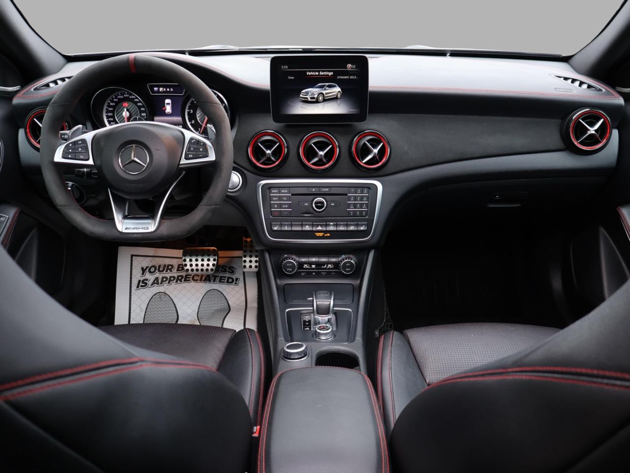 2017 Mercedes-Benz GLA GLA45 AMG AWD CERTIFIED *M.B MAINTAIN* CAMERA NAV BLUETOOTH LEATHER HEATED SEATS SUNROOF CRUISE ALLOYS Photo