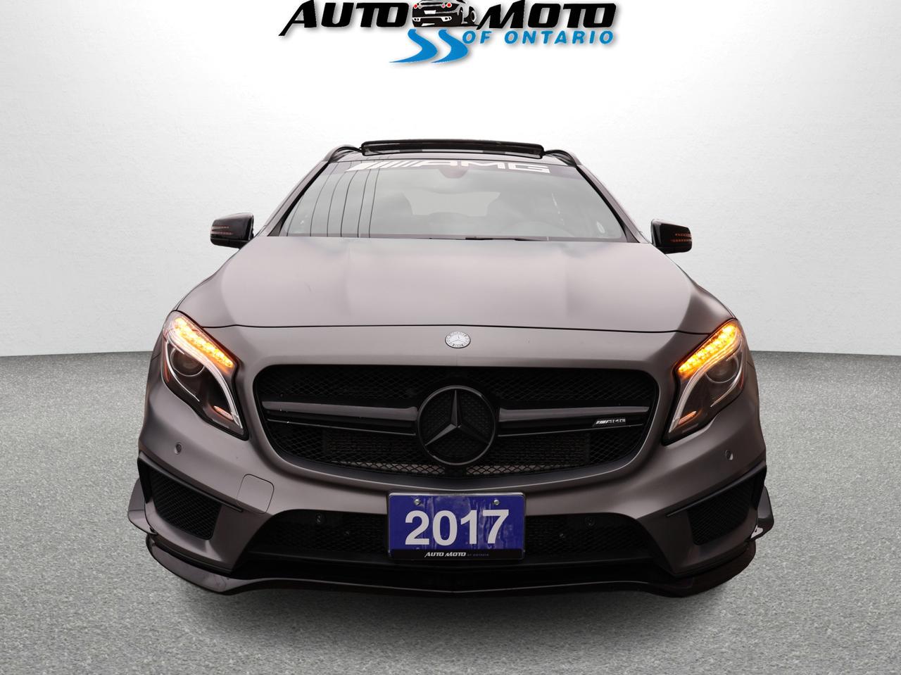 2017 Mercedes-Benz GLA GLA45 AMG AWD CERTIFIED *M.B MAINTAIN* CAMERA NAV BLUETOOTH LEATHER HEATED SEATS SUNROOF CRUISE ALLOYS Photo