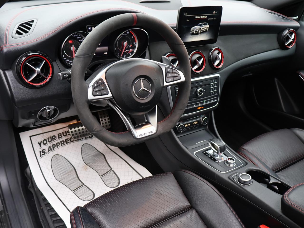 2017 Mercedes-Benz GLA GLA45 AMG AWD CERTIFIED *M.B MAINTAIN* CAMERA NAV BLUETOOTH LEATHER HEATED SEATS SUNROOF CRUISE ALLOYS Photo