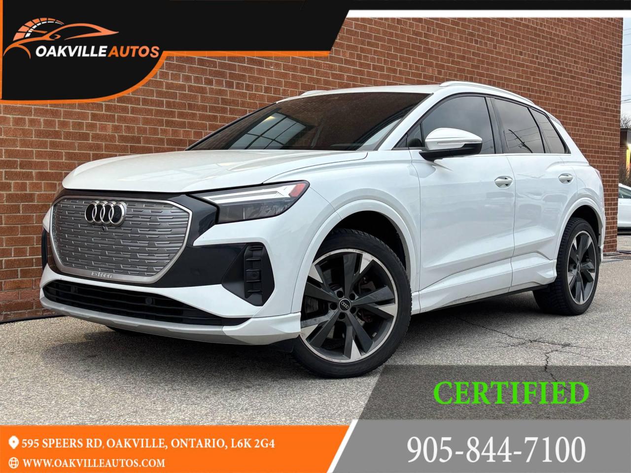 Used 2023 Audi Q4 e-tron 50 quattro for sale in Oakville, ON
