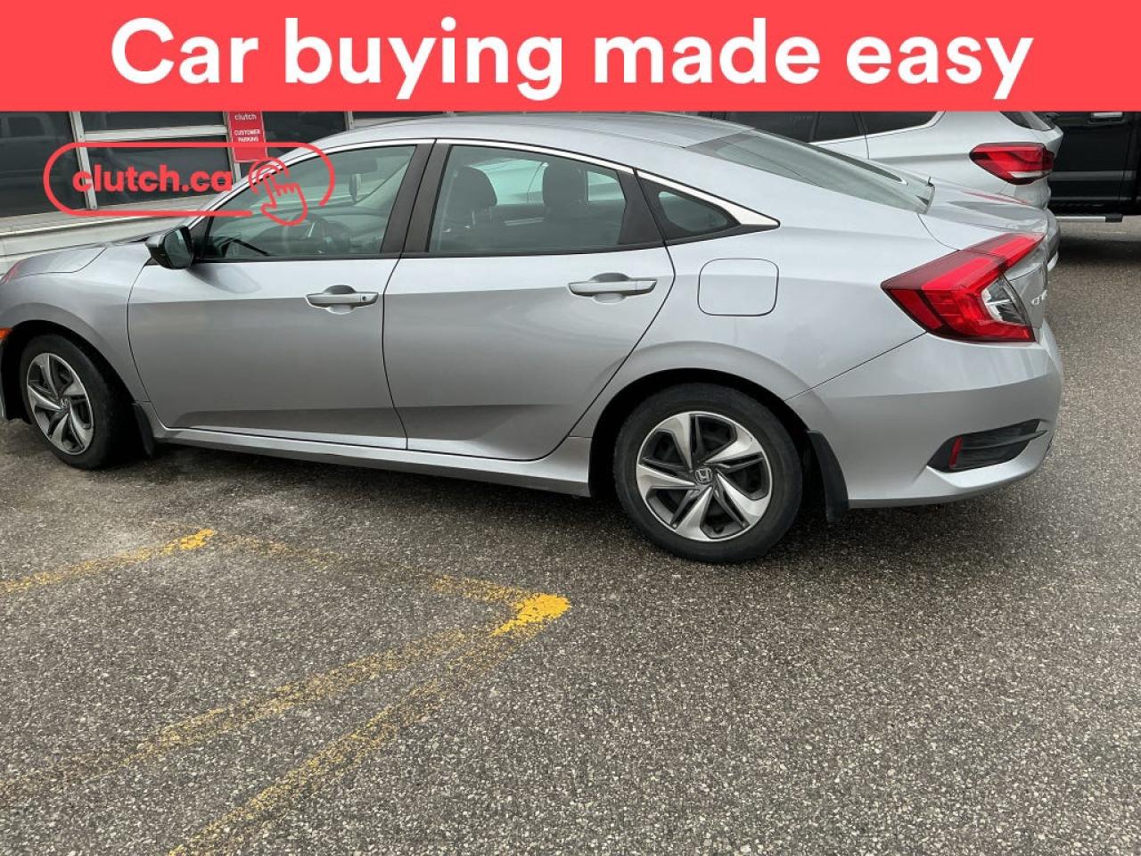 NO ACCIDENTS / CLEAN CARFAX / Front Heated Seats, Climate Control, Bluetooth Music and more!<br> <br>Clutch is the largest online used car retailer in Canada, delivering a seamless, hassle-free car-buying experience to drivers everywhere. Shop thousands of used cars online, get the right one delivered to your door, and enjoy peace of mind with our 10-Day Money-Back Guarantee. How sweet is that? To learn more, visit clutch.ca.<br> <br>The top features for this car include:<br> <br>Brake Assist<br>Front Heated Seats<br>Climate Control<br>Bluetooth Music<br>Touchscreen Display<br>Cruise Control<br>Adaptive Cruise Control<br>12V Outlet<br>Hands Free Device Connectivity<br>Apple CarPlay<br>Android Auto<br>USB Input<br>Keyless Entry<br>Lane Departure Warning<br>Active Lane Keep Assistance<br>Forward Collision Mitigation<br>Pedestrian Detection<br>Hill Assistance<br>Automatic High Beams<br>Rear View Camera<br> <br>Seamless home delivery - Delivery to your door in a matter of days. Available on select packages.<br> <br>Try it out for 10 days - If you do not like it, we will take it back. <br> <br>Quality assured - All cars go through our rigorous 210-point inspection and reconditioning process.<br> <br>Peace of mind - Warranty and protection plans available.<br> <br>Haggle-free - No haggling or hard sells.<br> <br>100% Transparency - Full inspection reports on every car, including high-res photography and a free Carfax report.<br> <br>Listed price is for cash purchase only and does not include taxes, Shipping Fees (if applicable), Delivery Fees (if applicable), government licensing fees.<br> <br>Previous Provincial Registrations:<br>Ontario<br> <br>Stock # 85012