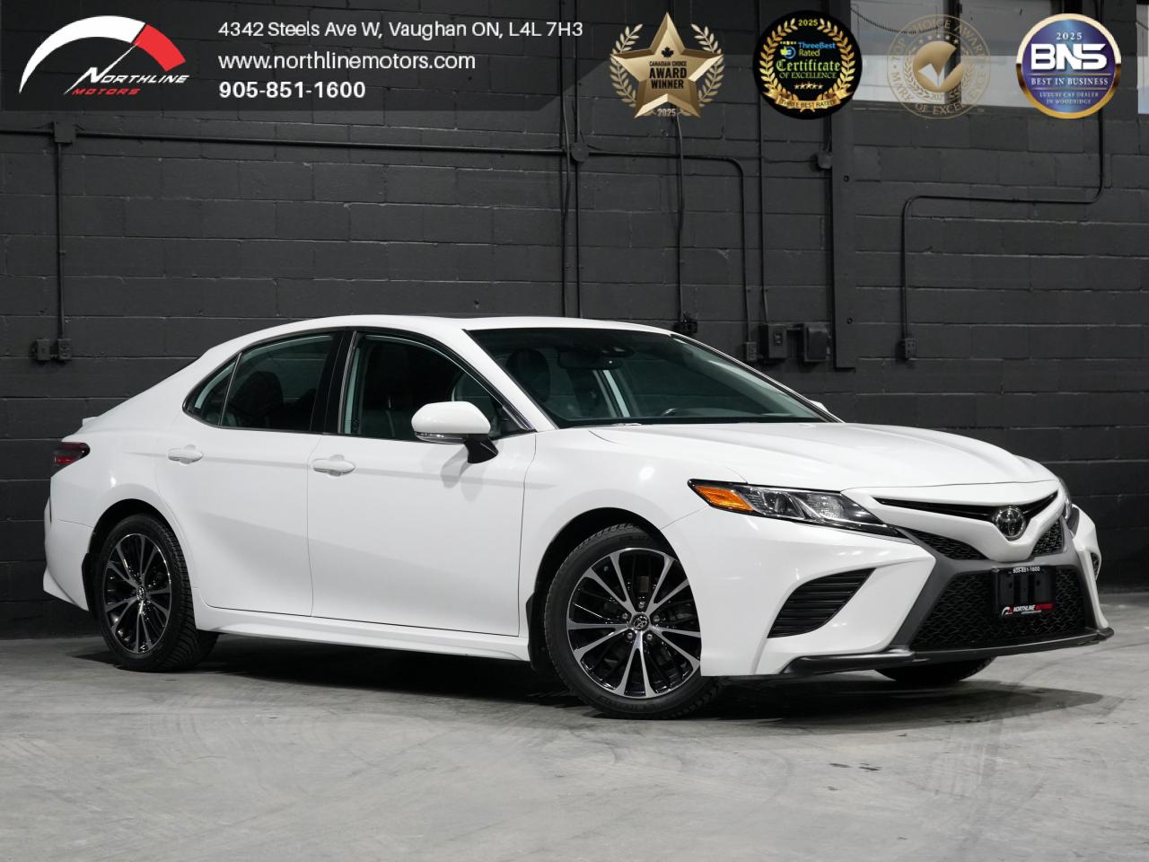 Used 2019 Toyota Camry SE /ROOF/CARPLAY/COLLISION AVOIDANCE/NO ACCIDENTS for sale in Vaughan, ON