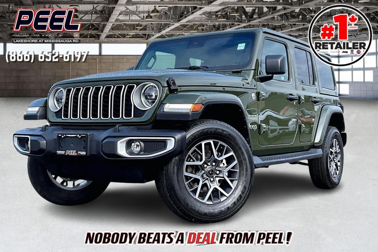 Used 2024 Jeep Wrangler Sahara 4Dr | Heated Cloth Seats | Tow Pkg | 4X4 for sale in Mississauga, ON