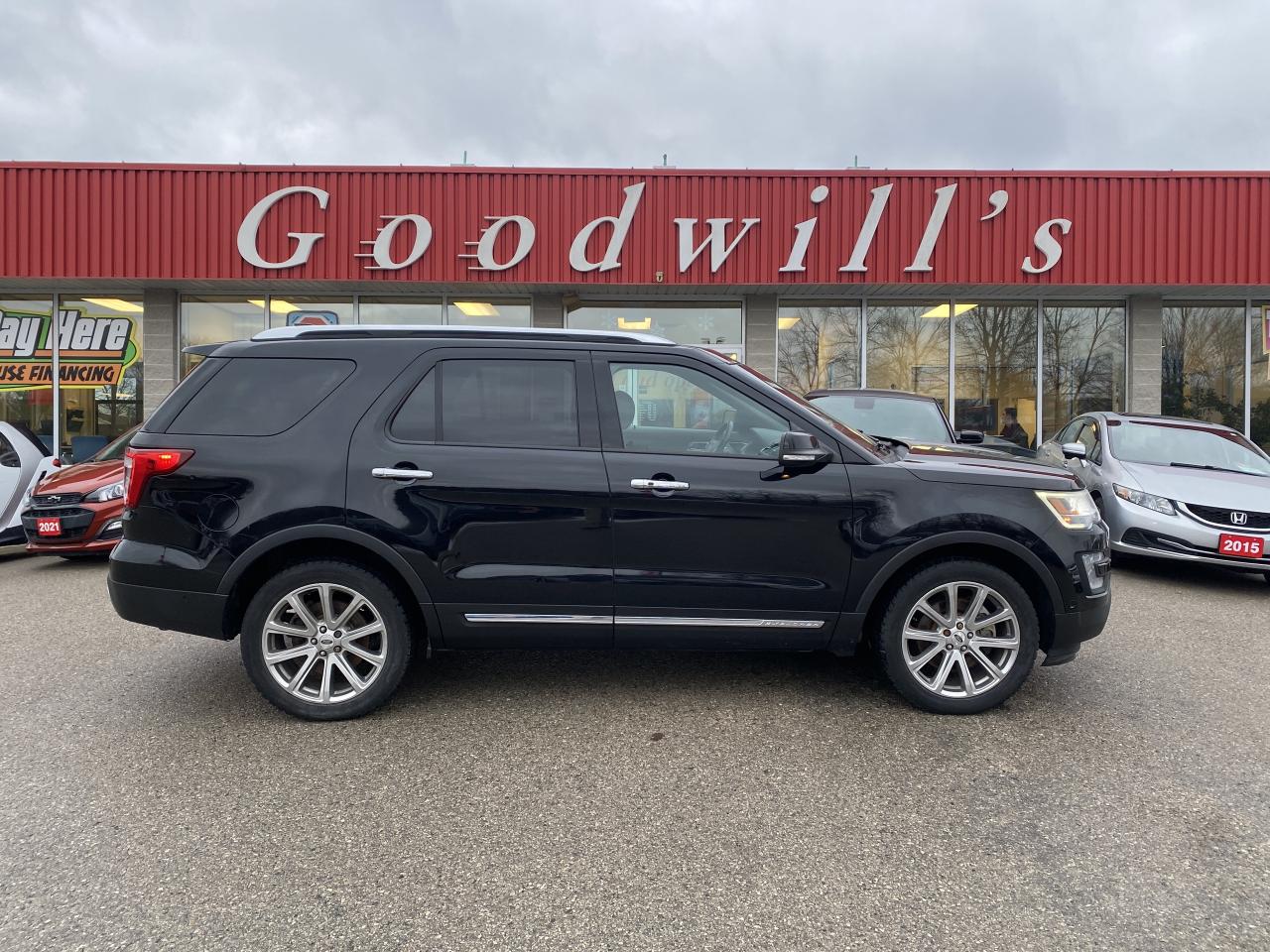 HEATED/ COOLED LEATHER SEATS, SUNROOF, BLUETOOTH, NAVIGATION, BACK UP CAMERA, REMOTE START & BLIND SPOT MONITORS! APPLY ONLINE FOR PREAPPROVAL ON FINANCING TODAY Low bank financing rates! Good or bad credit welcome. Let us help restore your credit history. In house financing available as well at reasonable rates! Easy online credit application 24/7 on our website. We have over 250 quality pre-owned vehicles in stock at all times with fresh units arriving daily! Click our banner to view our entire inventory. Buy with confidence when you shop at Goodwills . We are a family owned business serving the community and many other cities such as Kitchener, London, St. Thomas, Tillsonburg, Cambridge, Guelph, Mississauga, Hamilton, Brantford, Oakville, Ingersoll and Woodstock. Vehicle history reports are always available and we are a full disclosure dealer. We service what we sell in our large six bay service shop. Our vehicles are certified and detailed. Of course trade-ins are always welcome. We thank you for your consideration at Goodwills, where you will find big city selection at small town pricing. All prices are plus HST and LICENSING