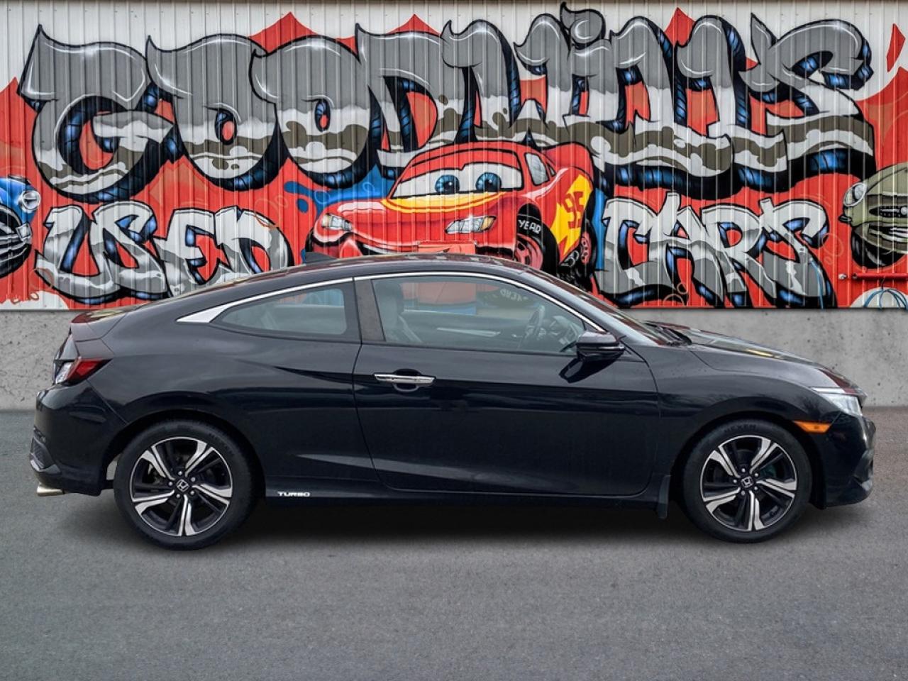 2018 Honda Civic COUPE TOURING, LEATHER, REMOTE START, CLEAN CARFAX!