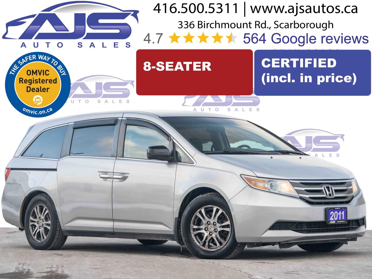 Used 2011 Honda Odyssey EX for sale in Toronto, ON