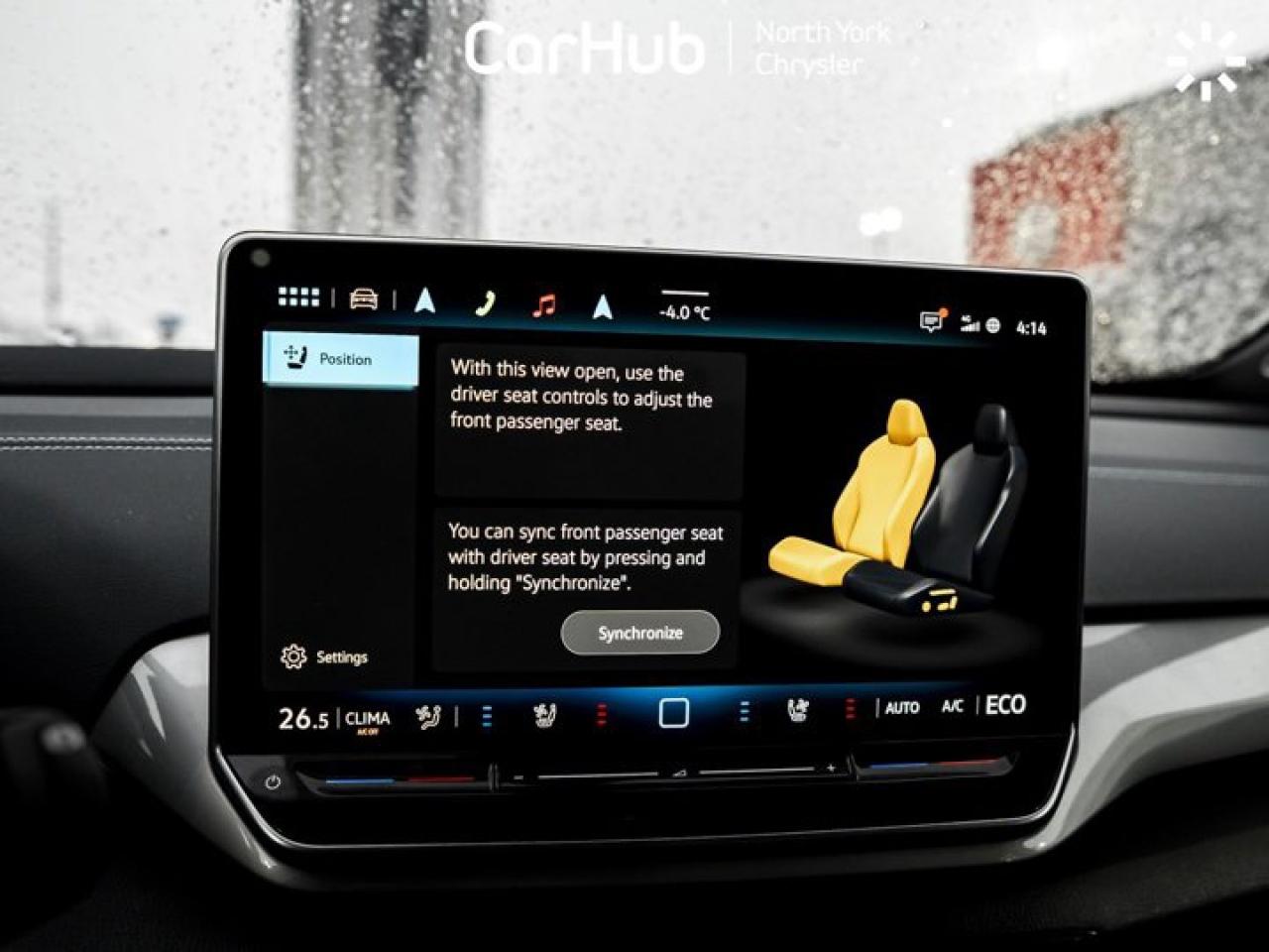 2024 Volkswagen ID.4 Pro S RWD Navi ACC Heated & Vented Seats Lane Assist Photo