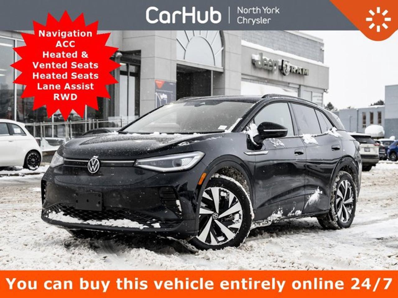 2024 Volkswagen ID.4 Pro S RWD Navi ACC Heated & Vented Seats Lane Assist Photo