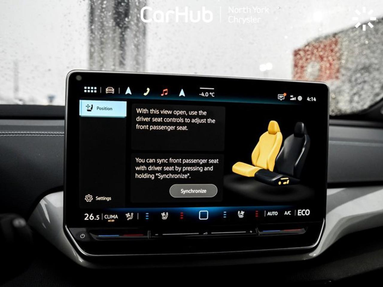 2024 Volkswagen ID.4 Pro S RWD Navi ACC Heated & Vented Seats Lane Assist Photo