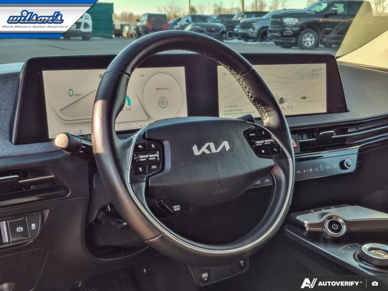 2022 Kia EV6 Long Range | Heated Wheel + Seats | Smart Cruise | Nav | Power Seat | CarPlay + Android | and More ! Photo