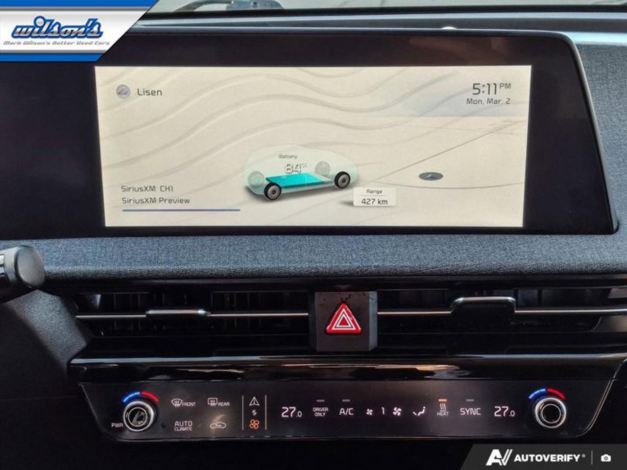 2022 Kia EV6 Long Range | Heated Wheel + Seats | Smart Cruise | Nav | Power Seat | CarPlay + Android | and More ! Photo