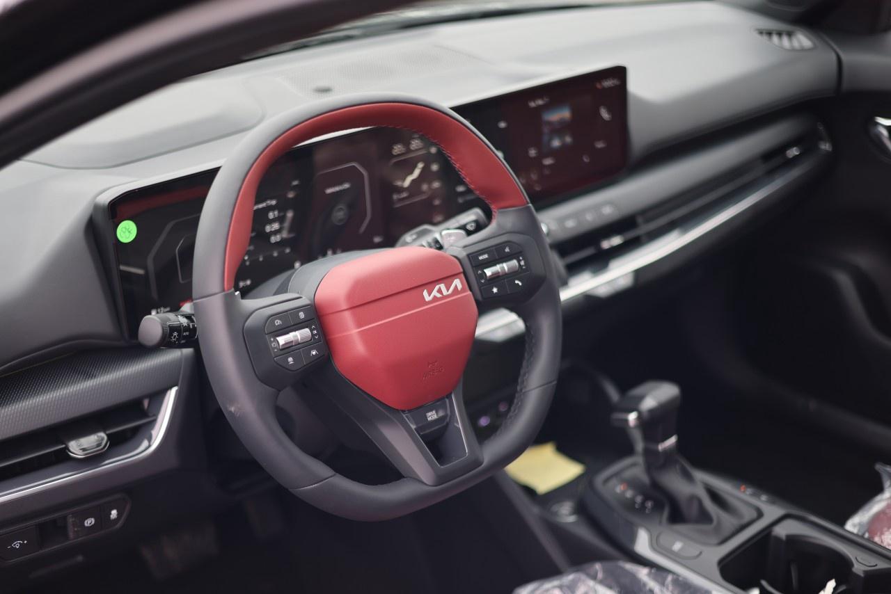 2026 Kia K4 GT-Line Turbo Limited FWD w/Red Interior Photo