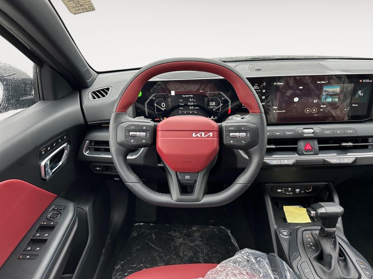 2026 Kia K4 GT-Line Turbo Limited FWD w/Red Interior Photo