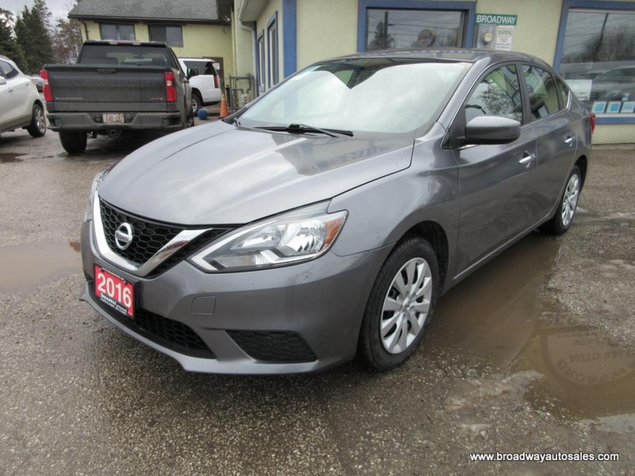 2016 Nissan Sentra WELL EQUIPPED SV-MODEL 5 PASSENGER 1.8L - DOHC.. ECO & SPORT MODE.. CD/AUX/USB INPUT.. KEYLESS ENTRY..