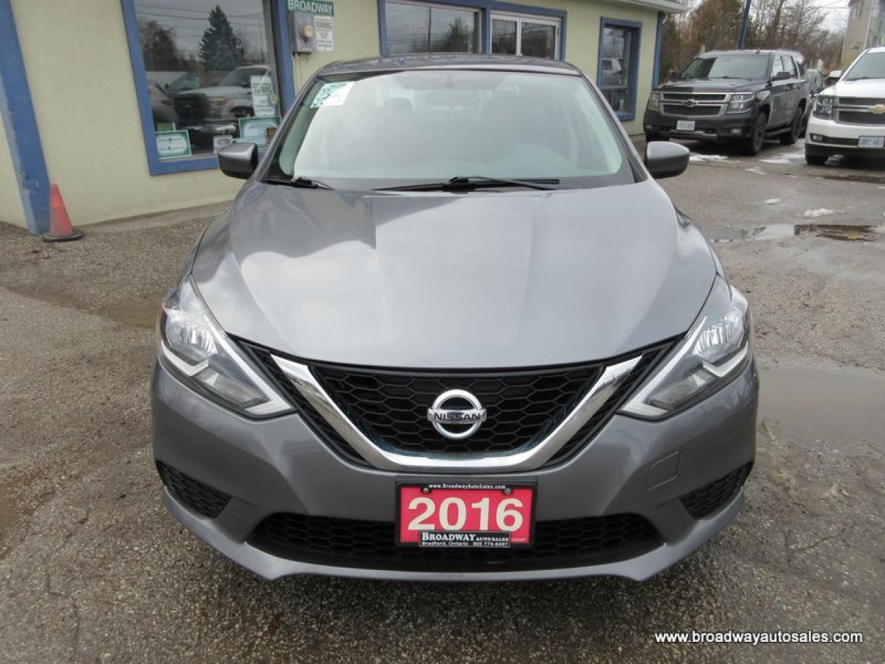 2016 Nissan Sentra WELL EQUIPPED SV-MODEL 5 PASSENGER 1.8L - DOHC.. ECO & SPORT MODE.. CD/AUX/USB INPUT.. KEYLESS ENTRY.. Photo3