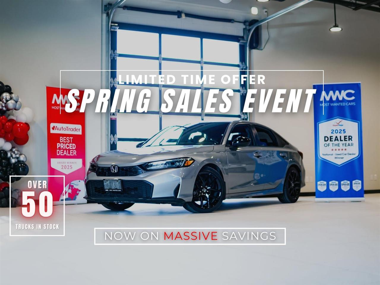 <div style=text-align: justify;><span style=font-size:14px;><span style=font-family:times new roman,times,serif;>Test drives available by appointment at our Guelph and Kitchener locations.&nbsp;Get approved in minutes with competitive rates starting at 6.46% O.A.C. This new arrival has a CLEAN CARFAX with no accidents and is also a one owner Canadian (Ontario) vehicle with service records. High-value options included with this vehicle are; blind spot indicators, lane departure warning, adaptive cruise control, pre-collision, paddle shifters, heated seats, convenience entry, push button, app connect, sunroof, back up camera, touchscreen, OEM remote start and 18&rdquo; alloy rims, offering immense value.<br />&nbsp;<br /><strong>Why Choose Most Wanted Cars?</strong><br />At Most Wanted Cars, we&rsquo;re not just a dealership, we&rsquo;re a place where our customers send their family and friends. Since 1975, our family owned and operated business has been proud to offer the best financing options in Kitchener-Waterloo-Cambridge, Guelph, and the surrounding areas. We&rsquo;re proud to be recognized as DealerRater&rsquo;s National Winner for Used Car Dealers in 2023, 2024 & 2025, with an A+ rating from the Better Business Bureau with over 3,600 customer reviews averaging 4.9/5. Most units are one owner, accident free, clean CarProof, low km, Canadian vehicles, local vehicles, odor free and smoke free. We offer a wide selection of Certified Pre-Owned vehicles, each backed by a free CarProof report, with no liens, full safety inspected, with a multi-point inspection. All vehicles are freshly serviced with an oil change and units can be vehicle detailed upon request, ensuring they&rsquo;re ready for the road. Many of our vehicles are dealer serviced and include the balance of factory warranty for added peace of mind. Every vehicle is thoroughly reconditioned and presented in excellent condition, because at Most Wanted Cars you deserve nothing less!<br />To serve you better, we have two convenient locations:<br />&nbsp;</span></span></div><ol><li style=text-align: justify;><span style=font-size:14px;><span style=font-family:times new roman,times,serif;><strong>600 Elmira Rd N, Guelph &ndash; 519 822 2227</strong></span></span></li><li style=text-align: justify;><span style=font-size:14px;><span style=font-family:times new roman,times,serif;><strong>1620 King Street East, Kitchener &ndash; 519 772 3040</strong></span></span></li></ol><div style=text-align: justify;><span style=font-size:14px;><span style=font-family:times new roman,times,serif;>&nbsp;<br />Visit us at <a href=http://www.mostwantedcars.ca/>www.mostwantedcars.ca</a> to explore our full inventory and complete an easy online finance application for exclusive online preferred rates. Interest rates offered as low as 6.46% on approved credit.<br /><em>Note: Prices listed are available for financing purchases only, with approved credit. The cash price is $975 more for other payment methods. Taxes and licensing are not included in the listed price.</em><br />&nbsp;<br />Most Wanted Cars also provides additional protection options at exclusive pricing, including the Fresh Start Platinum Package, rust protection, ceramic coating, gap insurance, extended warranties, walk-away insurance, and road hazard protection, among others. For more details, please consult with your sales representative.</span></span></div>