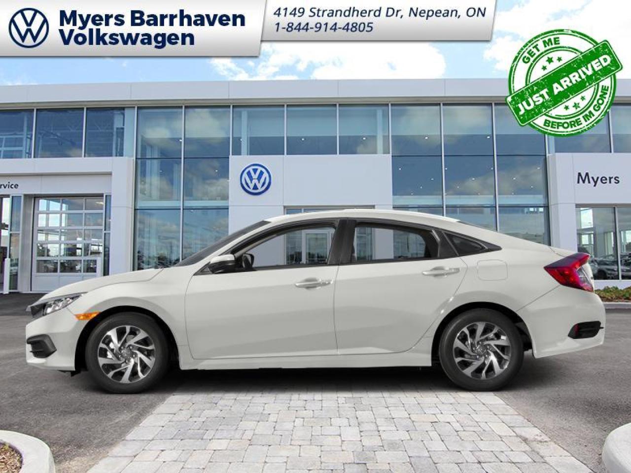 Used 2016 Honda Civic Sedan EX  - Sunroof -  Bluetooth for sale in Nepean, ON