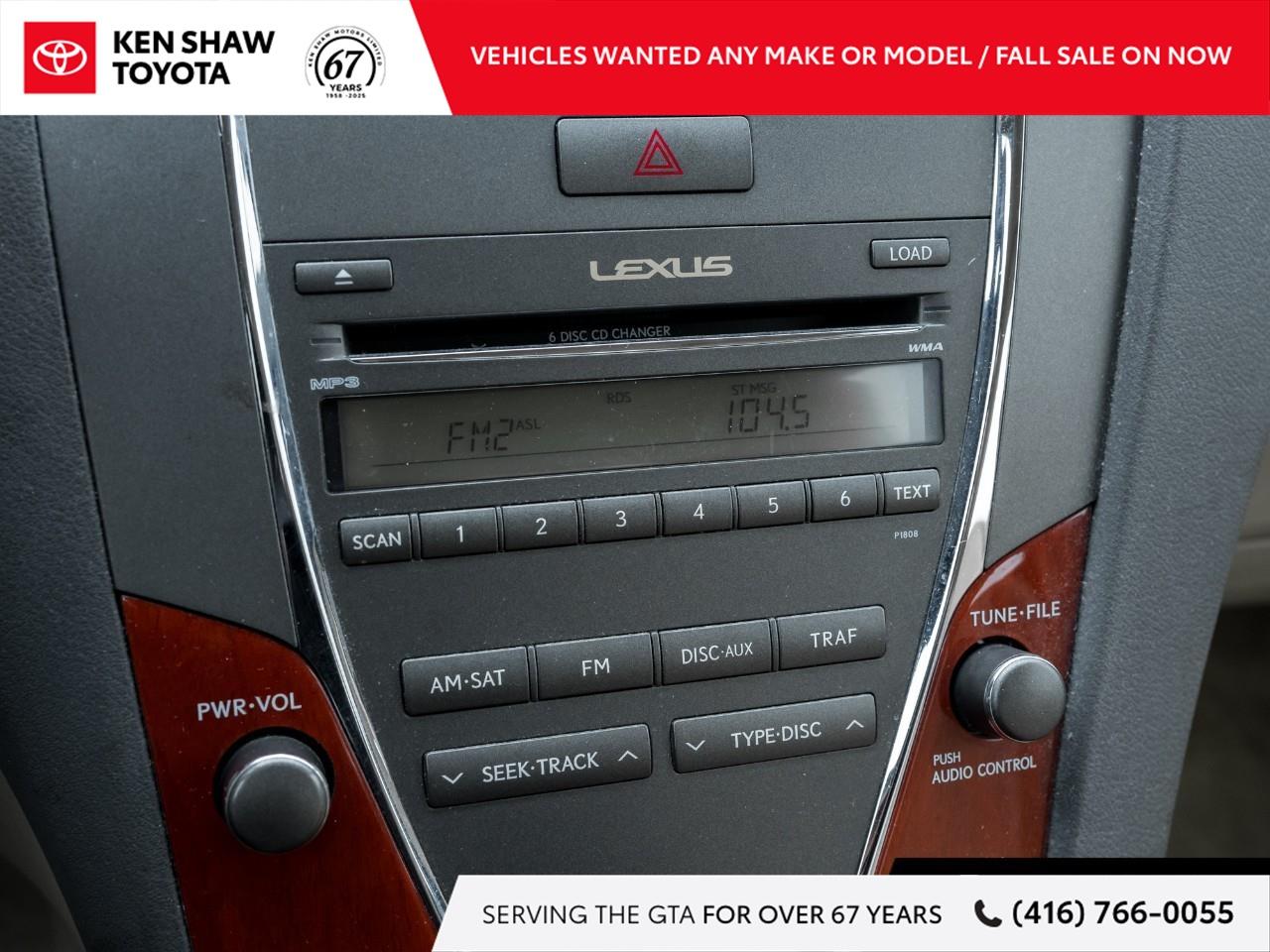 2007 Lexus ES 350 Base 4dr Sedan Photo