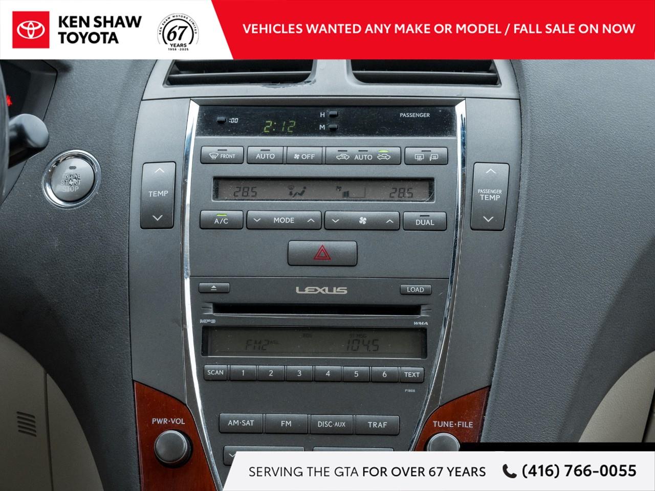 2007 Lexus ES 350 Base 4dr Sedan Photo