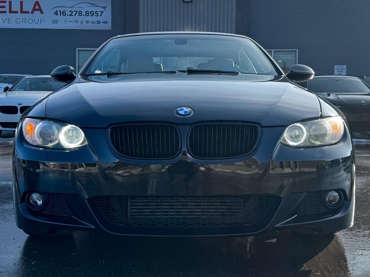 2007 BMW 3 Series Convertible / low kilometer / 6 speed / White interior Photo5