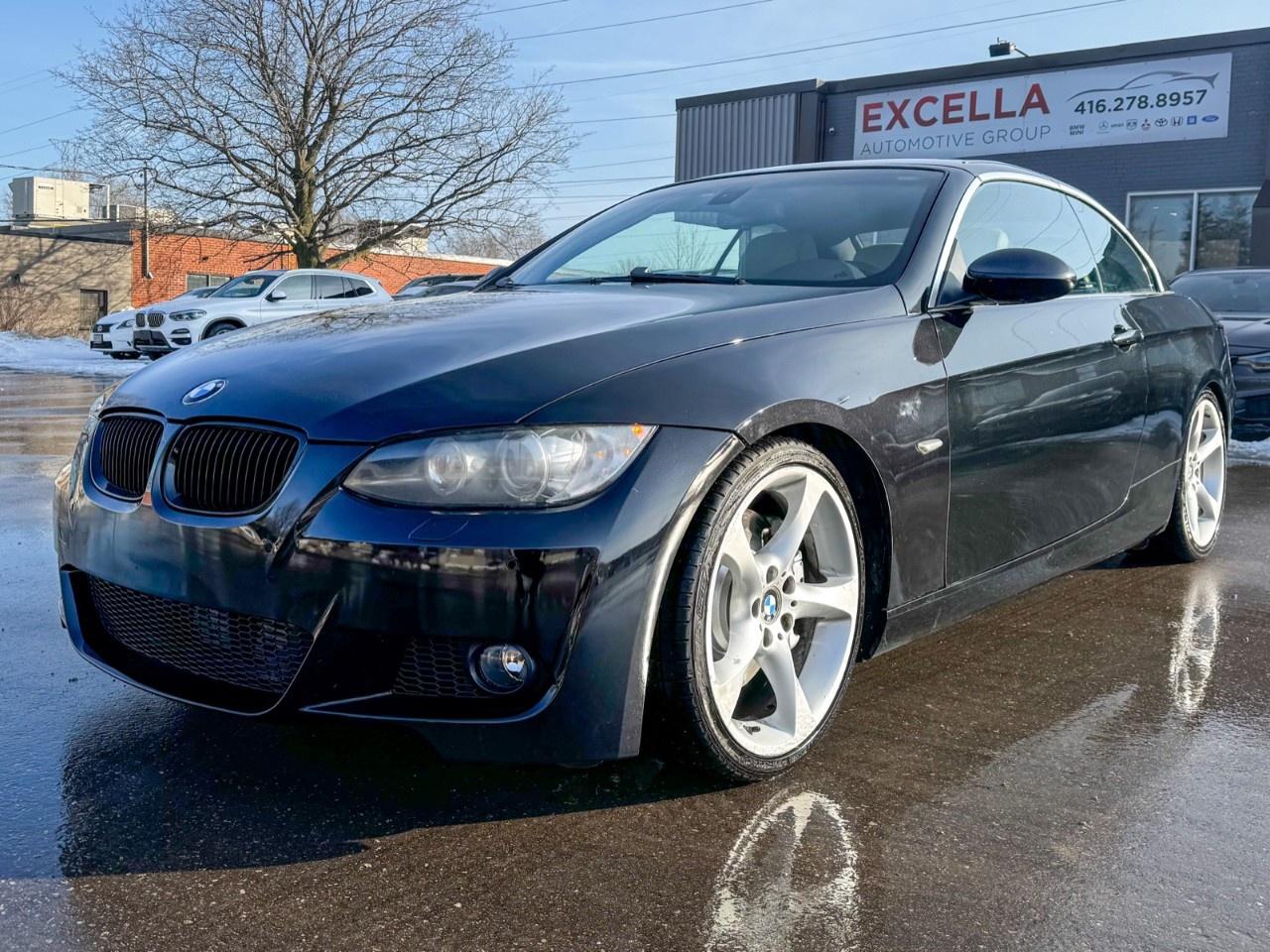 2007 BMW 3 Series Convertible / low kilometer / 6 speed / White interior Photo